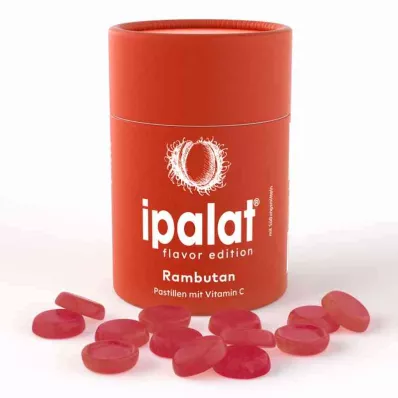 IPALAT Pastiller smaksutgave Rambutan, 40 stk