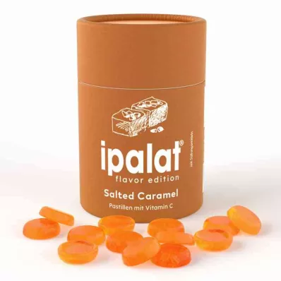 IPALAT Pastilles smaksutgave saltet karamell, 40 stk IPALAT Pastilles smaksutgave saltet karamell, 40 stk