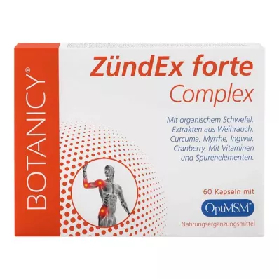 Botanisk Zündex forte Complex med Optimsm kapsler, 60 stk