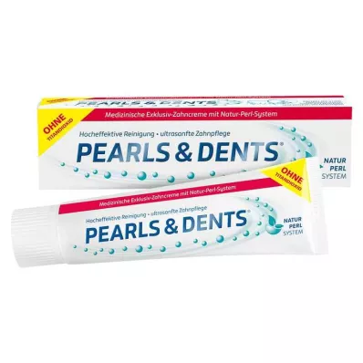 Pearls & Dents eksklusiv tannkrem uten titandioksid, 15 ml Pearls & Dents eksklusiv tannkrem uten titandioksid, 15 ml