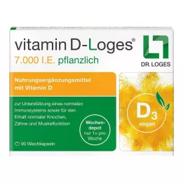 VITAMIN D-LOGES 7 000 I.U. urtedepot ukentlig, 90 stk