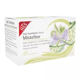 H&amp;S Misteltein-te med selen og vitaminer Filterpose, 20X2 g