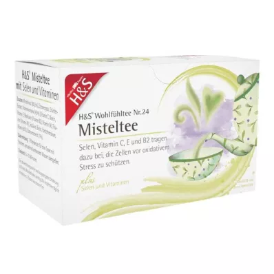 H&S Mistelte med filterpose med selen og vitaminer, 20X2 g H&S Mistelte med filterpose med selen og vitaminer, 20X2 g