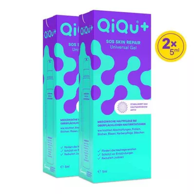 QiQu SOS SKIN REPAIR Universal Gel (2x5 ml)