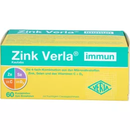 ZINK VERLA immuntyggetabletter, 60 stk