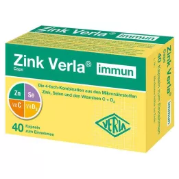 ZINK VERLA immunbeskyttelseshetter, 40 stk