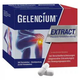GELENCIUM EXTRACT Urtefilmdrasjerte tabletter, 2X150 stk