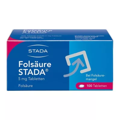 Folsyre STADA® 5 mg tabletter, 100 stk