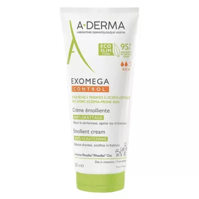 A-DERMA EXOMEGA CONTROL Fuktighetskrem, 200 ml