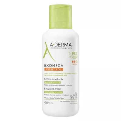 A-DERMA EXOMEGA CONTROL Fuktighetskrem, 400 ml A-DERMA EXOMEGA CONTROL Fuktighetskrem, 400 ml