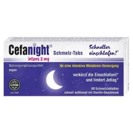 CEFANIGHT intensiv 2 mg emaljetabletter, 60 stk