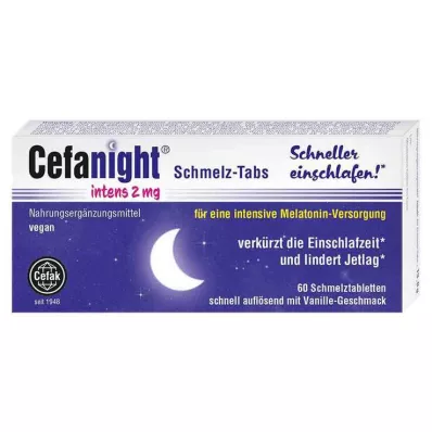 CEFANIGHT intensiv 2 mg emaljetabletter, 60 stk