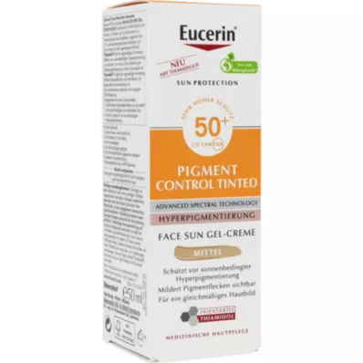 EUCERIN Solvæske Pigment Control medium LSF 50+, 50 ml