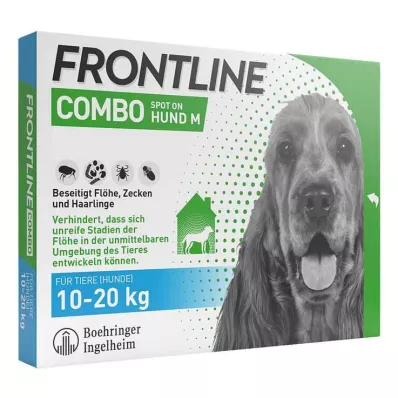 FRONTLINE Combo Spot on Dog M Lsg.for.påføring.på.huden, 3 stk