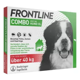 FRONTLINE Combo Spot on Dog XL Løsning for påføring på huden, 3 stk