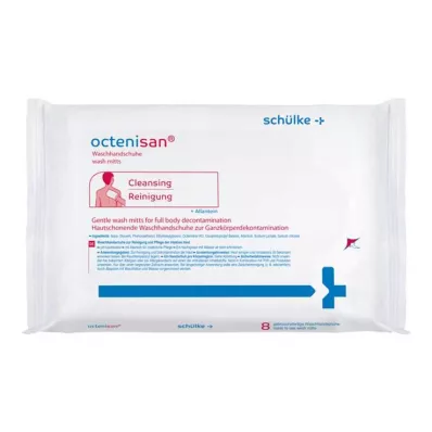 Octenisan vaskehansker, 8 stk