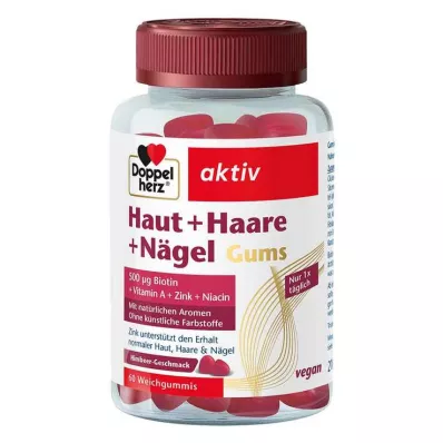 Doppelherz Hud + Hår + Negler Tannkjøtt, 60 stk