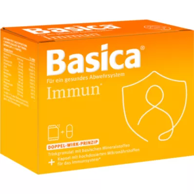 BASICA Immundrikkgranulat+kapsel i 7 dager, 7 stk
