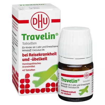 TRAVELIN Tabletter, 40 stk TRAVELIN Tabletter, 40 stk