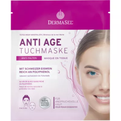 DERMASEL Anti-Age Sheet Mask, 1 stk