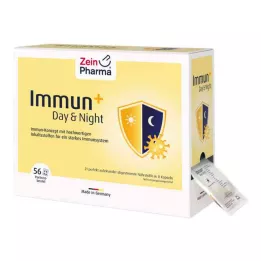 IMMUN+ DAY &amp; Nattkapsler pose f.28 Ta., 56X4 stk