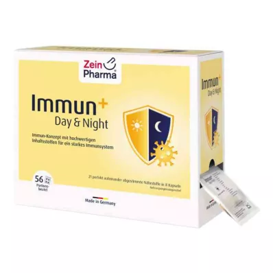 IMMUN+ DAY & Nattkapsler pose f.28 Ta., 56X4 stk IMMUN+ DAY & Nattkapsler pose f.28 Ta., 56X4 stk