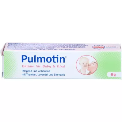 PULMOTIN Balsam for baby &amp; Barn, 6 g