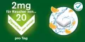 Instructions for use for nicorette tyggegummi fersk frukt, 2 mg nikotin, 210 stk - 3