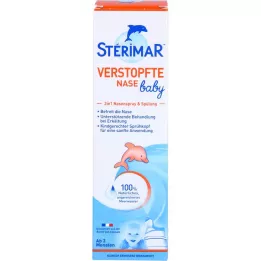 STERIMAR Nesespray for tett nese hos spedbarn fra 3 måneder, 100 ml