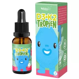 VITAMIN D3+K2 Dråper for barn, 10 ml