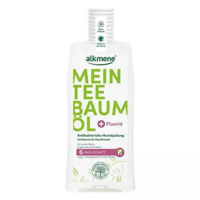 ALKMENE My Tea Tree Oil antibakteriell munnskyllevæske, 500 ml ALKMENE My Tea Tree Oil antibakteriell munnskyllevæske, 500 ml