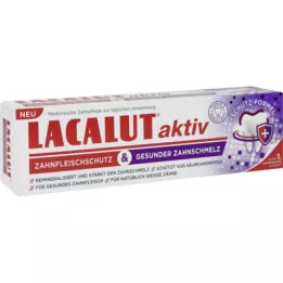 LACALUT aktiv tannkjøttbeskyttelse &amp; sunn emalje, 75 ml