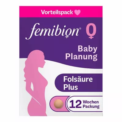 Femibion 0 babyplanleggingstabletter, 84 stk Femibion 0 babyplanleggingstabletter, 84 stk