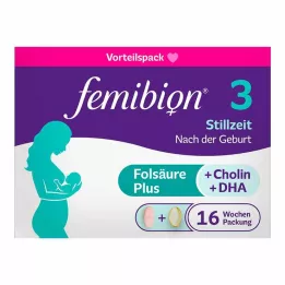 FEMIBION 3 Kombinasjonspakke for amming, 2X112 stk