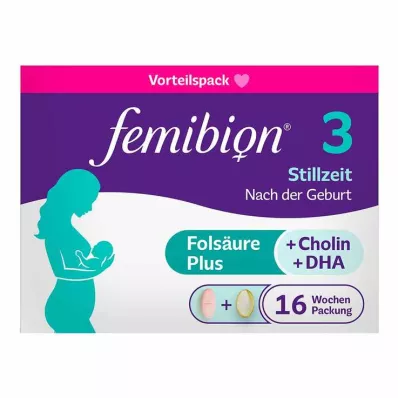 FEMIBION 3 Kombinasjonspakke for amming, 2X112 stk FEMIBION 3 Kombinasjonspakke for amming, 2X112 stk