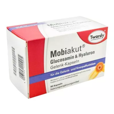 MOBIAKUT Glukosamin &amp; Hyaluron leddkapsler, 90 stk