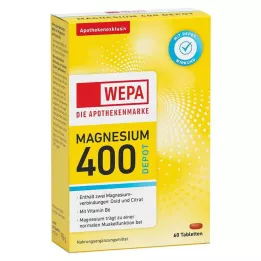 WEPA Magnesium 400 DEPOT+B6 tabletter, 60 stk
