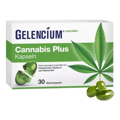 GELENCIUM Cannabis Plus-kapsler, 30 kapsler GELENCIUM Cannabis Plus-kapsler, 30 kapsler