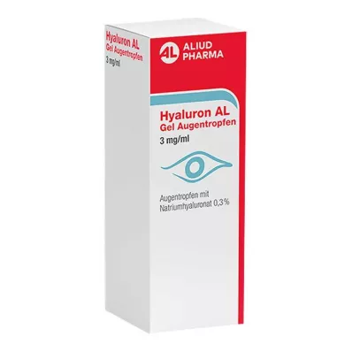 HYALURON AL Gel øyedråper 3 mg/ml, 1X10 ml HYALURON AL Gel øyedråper 3 mg/ml, 1X10 ml
