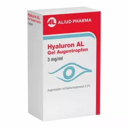 HYALURON AL Gel øyedråper 3 mg/ml, 2X10 ml