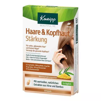 KNEIPP Hår & Kapsler som styrker hodebunnen, 30 stk KNEIPP Hår & Kapsler som styrker hodebunnen, 30 stk