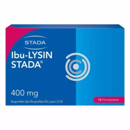 IBU-LYSIN STADA 400 mg filmdrasjerte tabletter, 10 stk