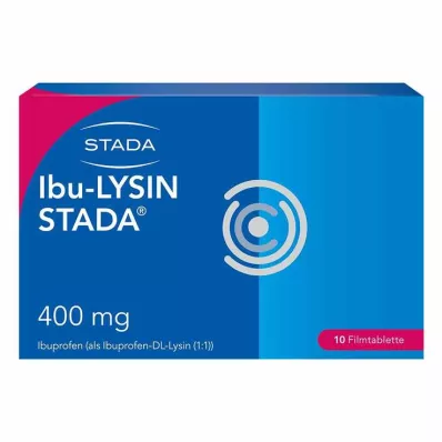 IBU-LYSIN STADA 400 mg filmdrasjerte tabletter, 10 stk
