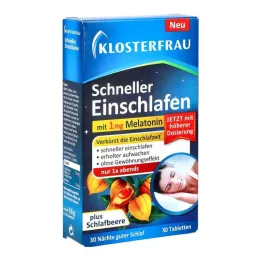KLOSTERFRAU Raskere søvn-tabletter, 30 kapsler