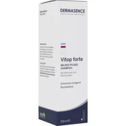 DERMASENCE Vitop forte mild pleiesjampo, 200 ml