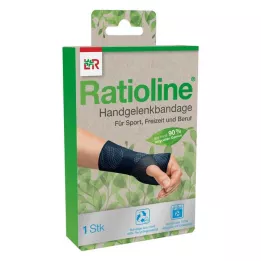 RATIOLINE Håndleddsbandasje størrelse S, 1 stk