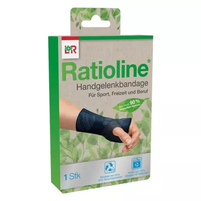 Ratioline håndleddsbandasje str S, 1 stk