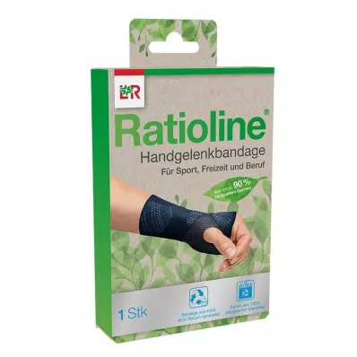Ratioline håndleddsbandasje str M, 1 stk
