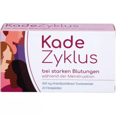 KADEZYKLUS for kraftige blødninger.w.d.Menst 400mg FTA, 20 stk