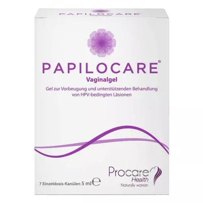 PAPILOCARE Vaginal gel, 7X5 ml PAPILOCARE Vaginal gel, 7X5 ml